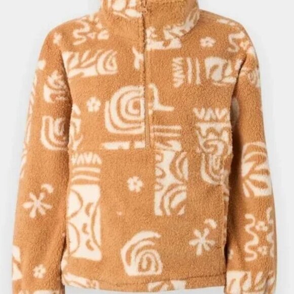 Billabong Time Off Half-Zip Fleece Pullover - Shoreline - Size L NWT - Picture 4 of 6